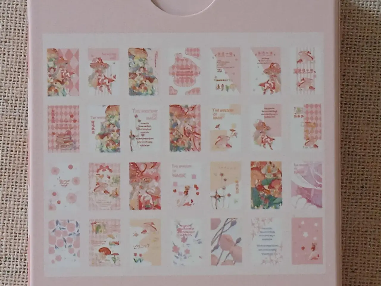 

52mmx80mm lovely game paper lomo card(1pack=28pieces)