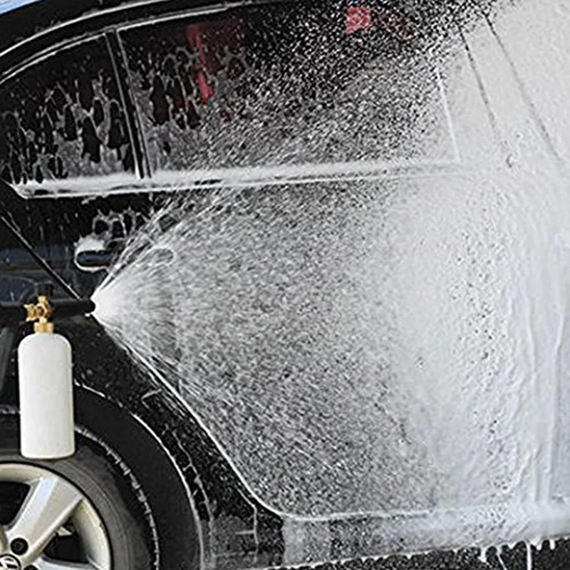 

Foam Cannon Upgrade Foam Nozzle Pressure Washer Jet Wash Snow Foam Lance With 1/4 Inch Quick Connector Foam Blaster 5 Pressure W