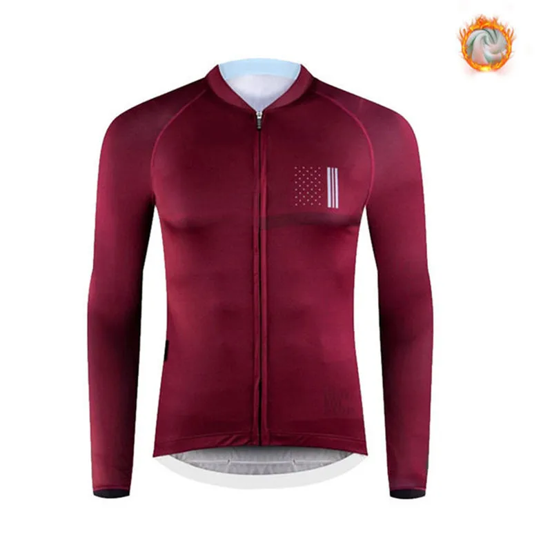 cycling jersey 14 Зимний шерстяной костюм для велоспорта, мужской костюм для велоспорта, уличная спортивная одежда, форма для горного велосипеда, комплект для триатлона, гобайка - Цвет: cycling jersey 14