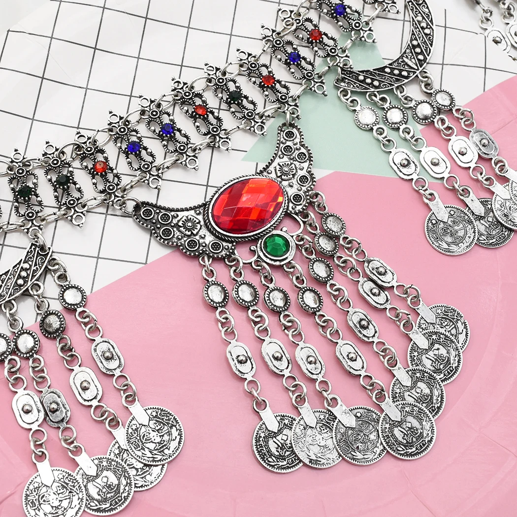 Цыганский цвет металл хиппи бохо цветок турецкий богемный Блестящий Пояс Талия