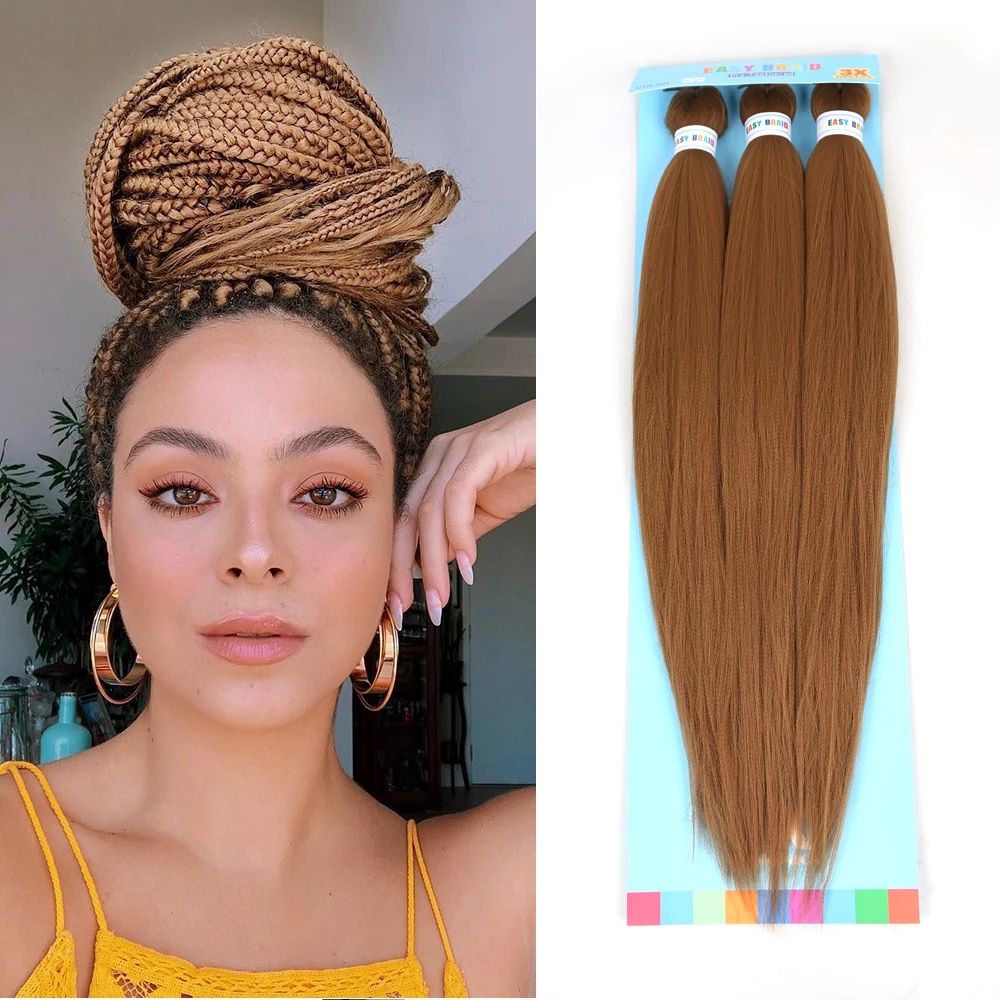 

Natifah, плетеные волосы, синтетика, предварительно растянуты волосы на заколках 26 дюймов 90 г эффектом деграде (переход от темного к Цвет косы д...