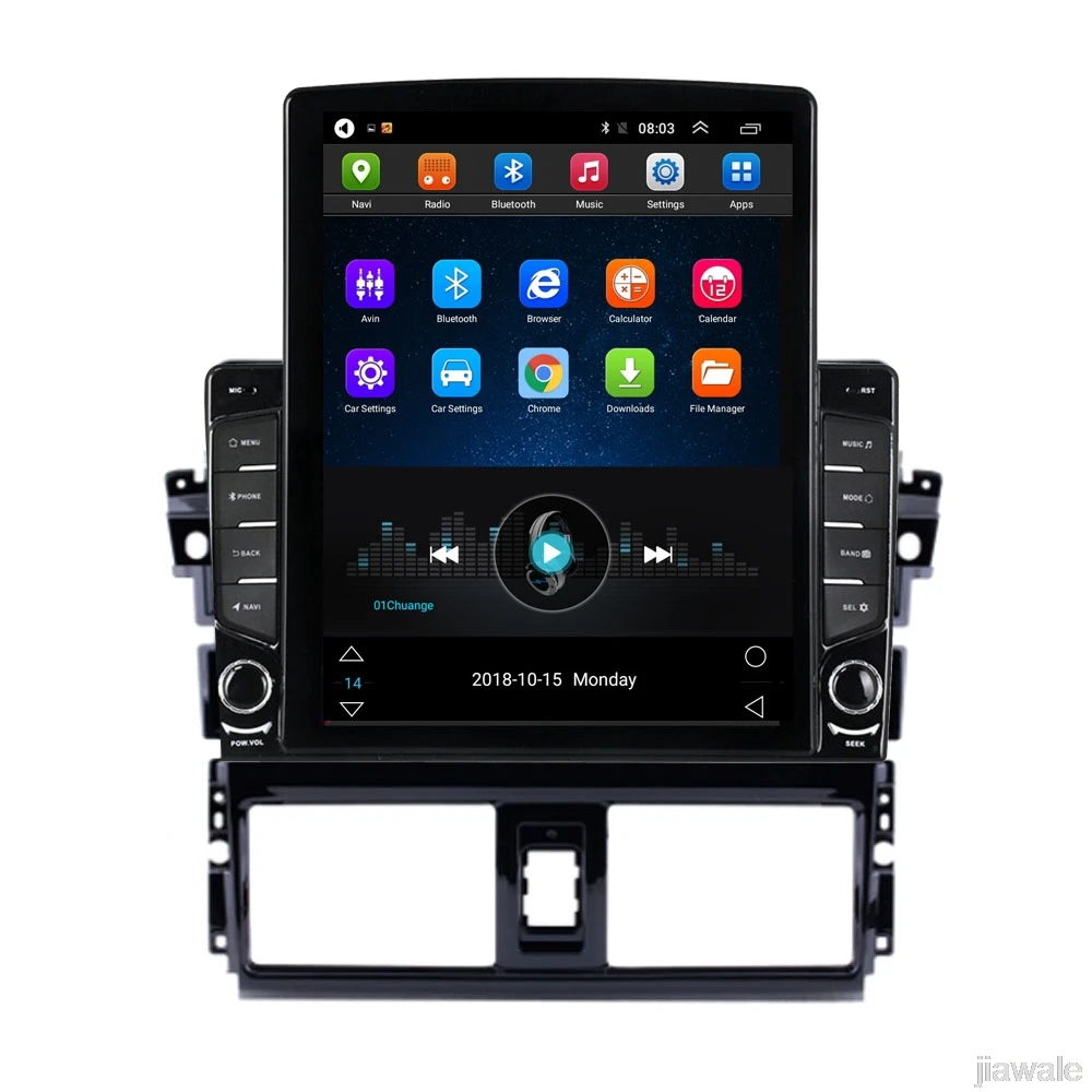 9 7 &quotocta core tesla style вертикальный экран Android 10 Автомобильный GPS стерео Мультимедиа