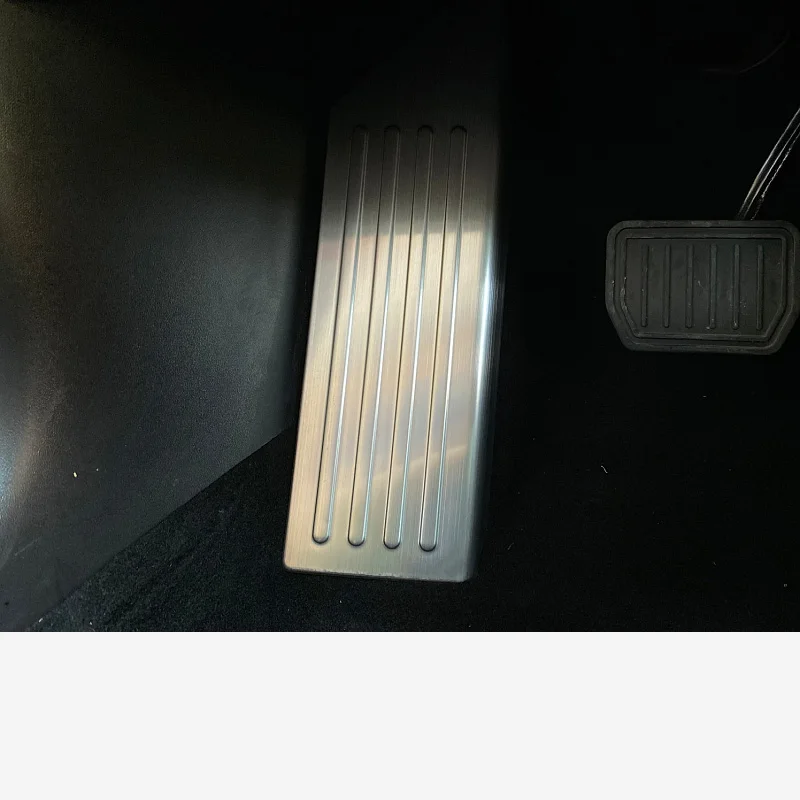 

Lsrtw2017 автомобильная подставка для ног, крышка педали, отделка панели для Tesla Model 3 2019 2020 2021, аксессуары, автостайлинг, подкладка, части