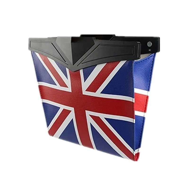 Складной мешок для мусора на спинку сиденья автомобиля из ПУ кожи|Мусорка в авто|