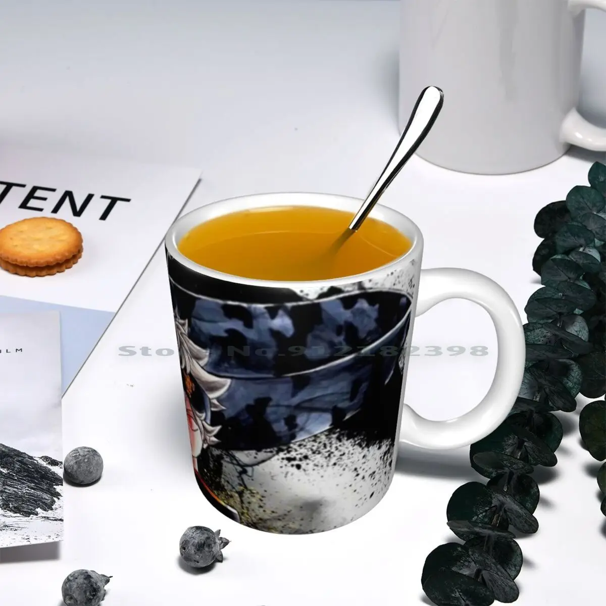 Керамические кружки Asta с черным клевером кофейные чашки Кружка для молока и чая