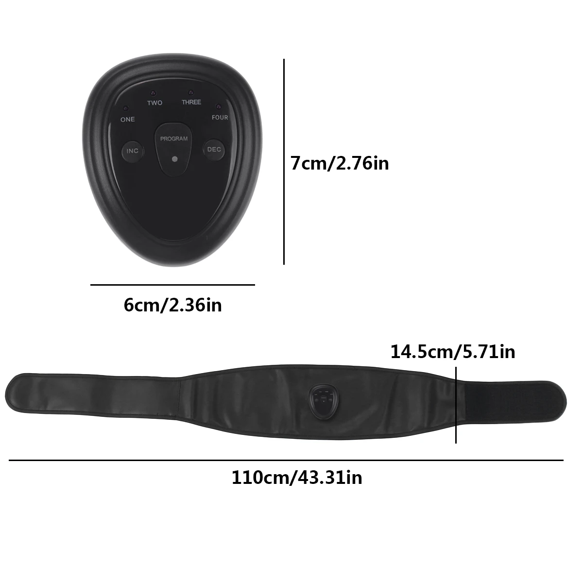 

Intelligent EMS Fitness Trainer Belt LED Display Electrical Muscle Stimulator Abdominal Muscle Sticker Training Device Home Gym