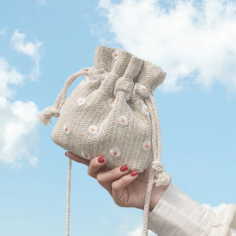 

Женская сумка-ведро на шнурке, летние тканые сумки на плечо, кошелек для шоппинга, женские пляжные сумки через плечо, женские сумки, дорожная...