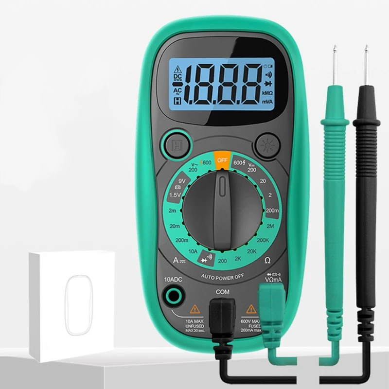 

Портативный цифровой автоматический мультиметр для бесконтактного напряжения, комплект для измерения напряжения переменного/постоянного...