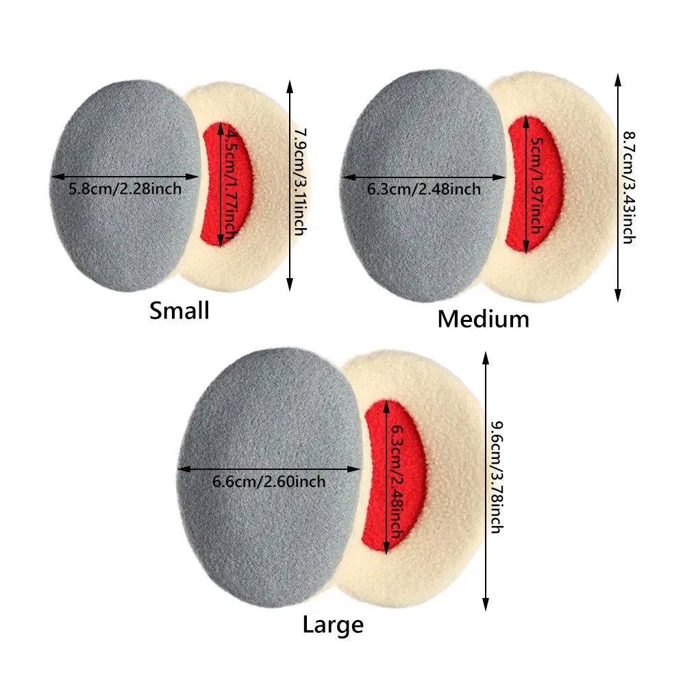 Флисовые теплые наушники накладки на уши для мужчин женщин защита ушей