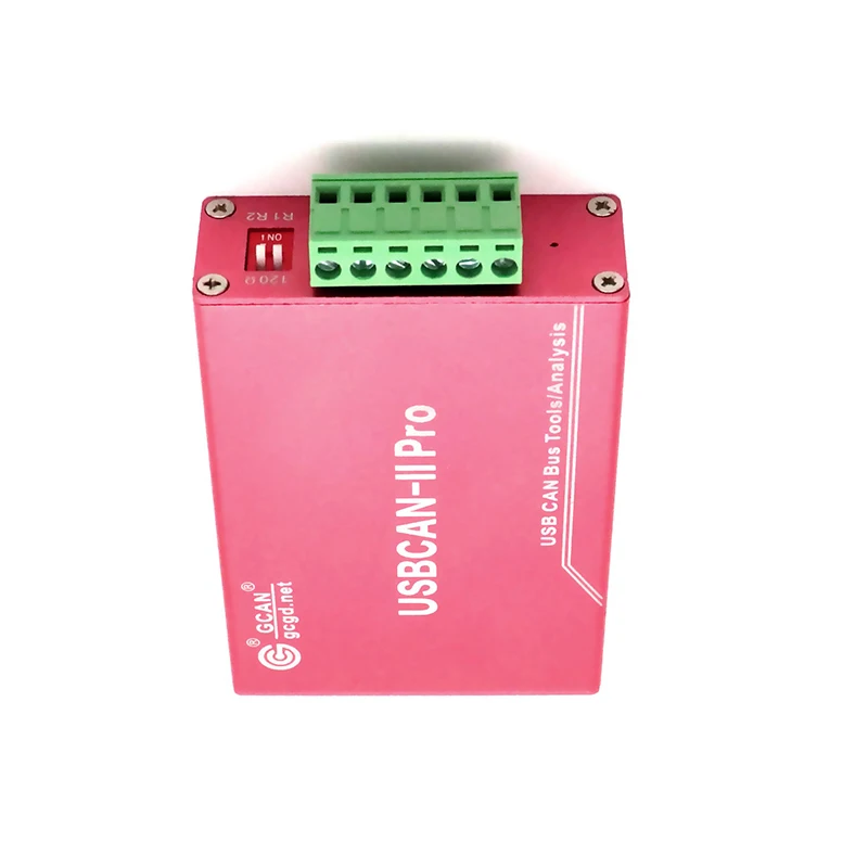 Usbcan-Ⅱ Pro Adapter Debug Analysis Tool With Two Can-bus Channel Transmit/receive Can-bus Data Support Ecan Tools Software