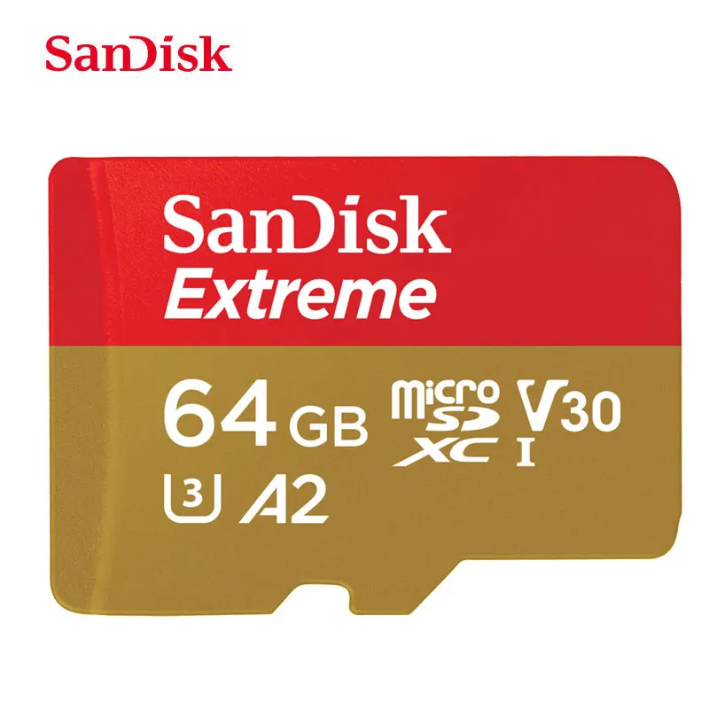 Карта памяти SanDisk A2 высокая скорость 160 МБ/с./с 256 ГБ 128 512 V30 класс 10 UHS I U3 карта Mirco SD