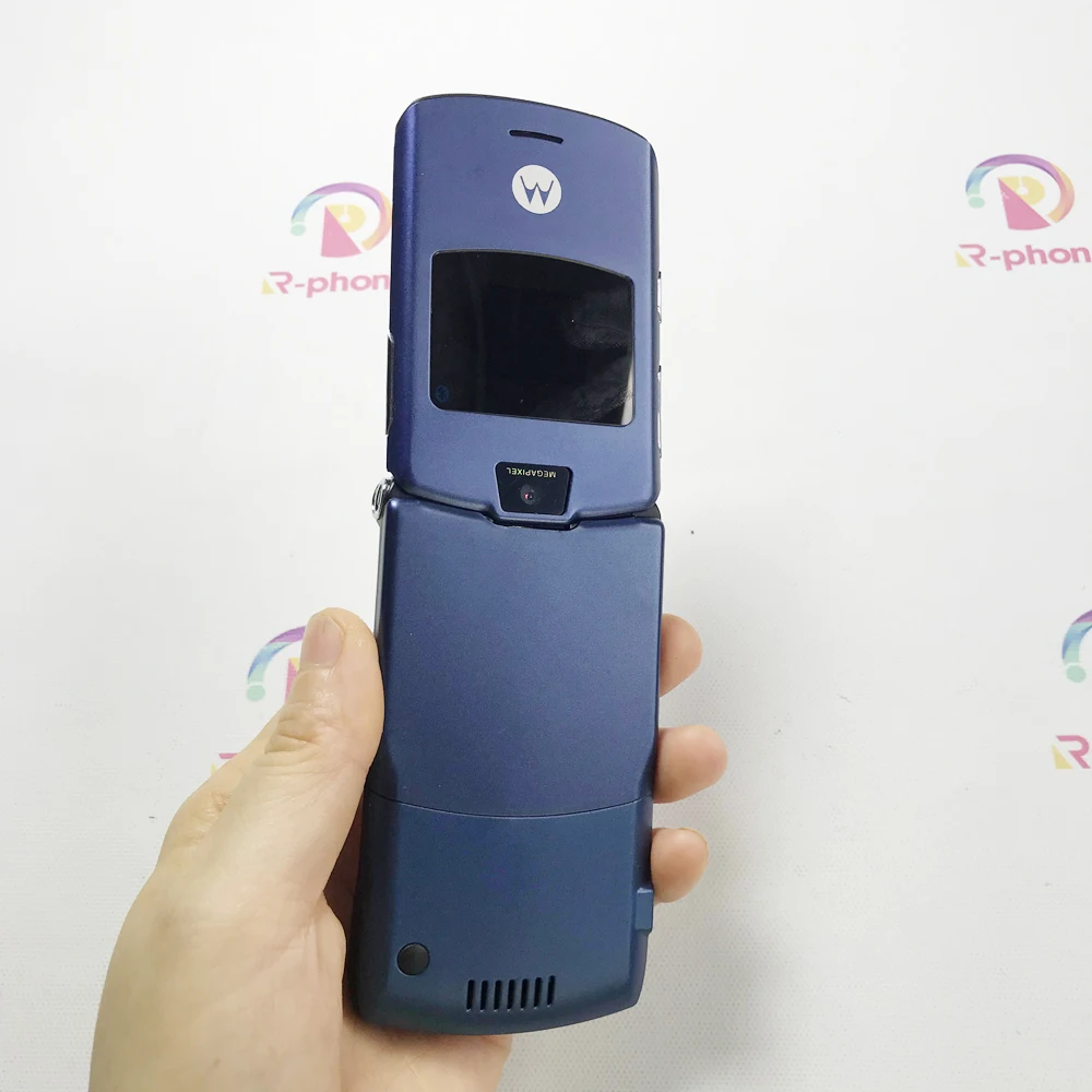 Оригинальный мобильный телефон Motorola Razr V3 разблокированная клавиатура на