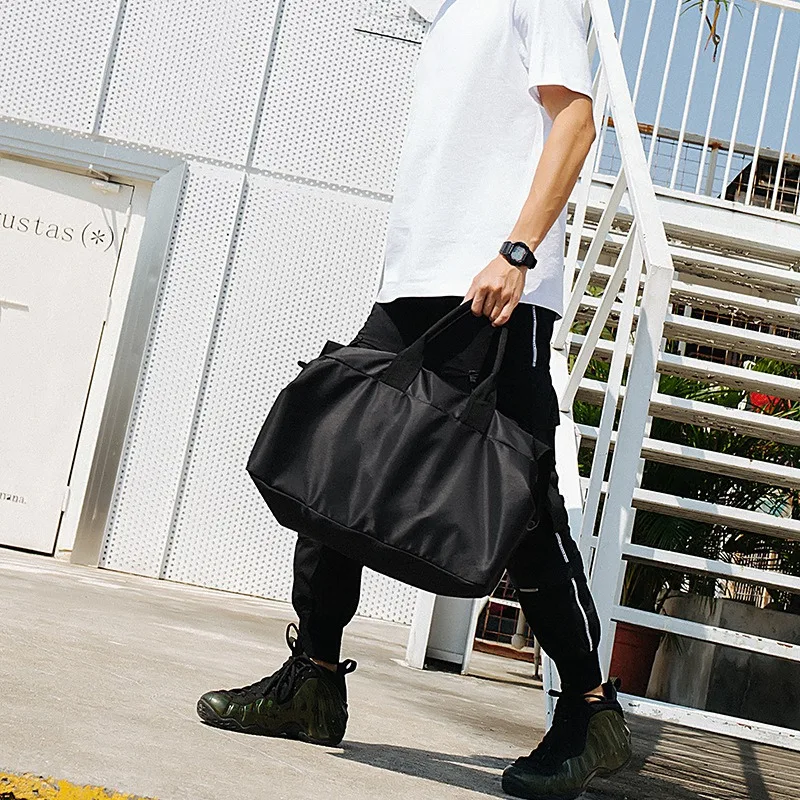 

Men's Portable Travel Bag Large Capacity Luggage Bag Shoulder Messenger Bag Outdoor Waterproof Luggage Bag
