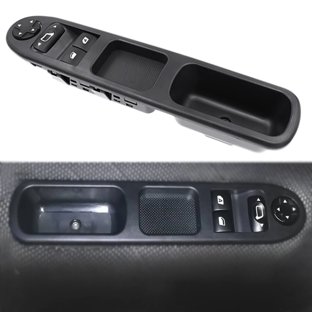 

6554.QC Car Electric Master Control Power Lifter Window Switch For Peugeot 207 2007-2014 For Citroen C3 Picasso 2009-2014 6554QC