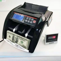 5800dmulti function currency fake note detection compatible bill counter machine cash counting machine suitable for euro dollar