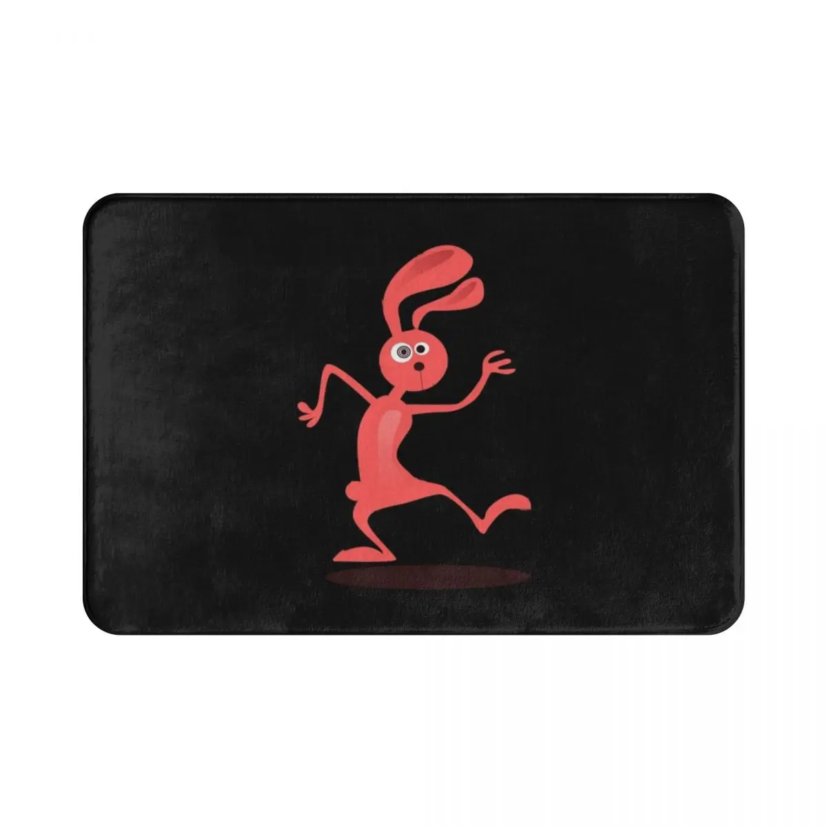 Коврик с кроликом коврик для ног ванной нескользящий входа в кухню спальню