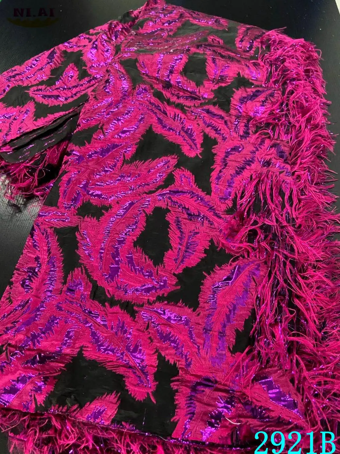 NIAI Африканское парчовое кружевное полотно 2020 высокое качество жаккардовая