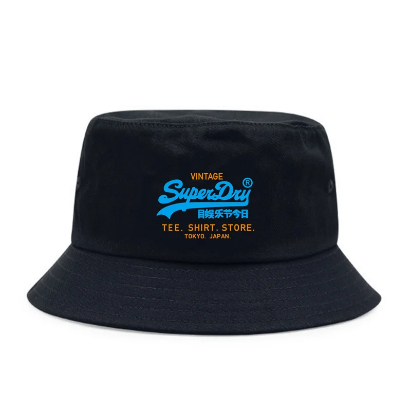 

Spring Summer Fisherman Hat Outdoor Shade Bucket Hat Letter Printing Hat Cotton Hat Fashion Panama Sun Hats Bucket Hat