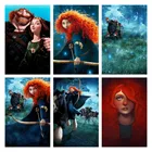 Алмазная вышивка Легенда храбрости Disney 5D, полноразмернаякруглая стразы, вышивка крестиком, домашний декор, подарок