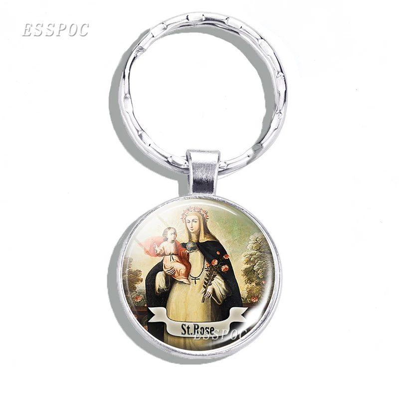 pack of 1 Церковный сувенир св. Майкл брелок St Anthony кулон St Joseph ювелирные изделия святое религиозное христианство католический подарок - Цвет: pack of 1
