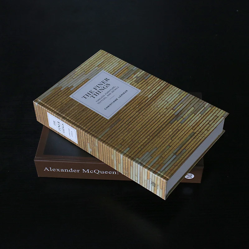 

VIPOpenable Fake Book Box Fashion Brand Home Foldable Simple Modern Soft Decoration Hotel Study Room Store