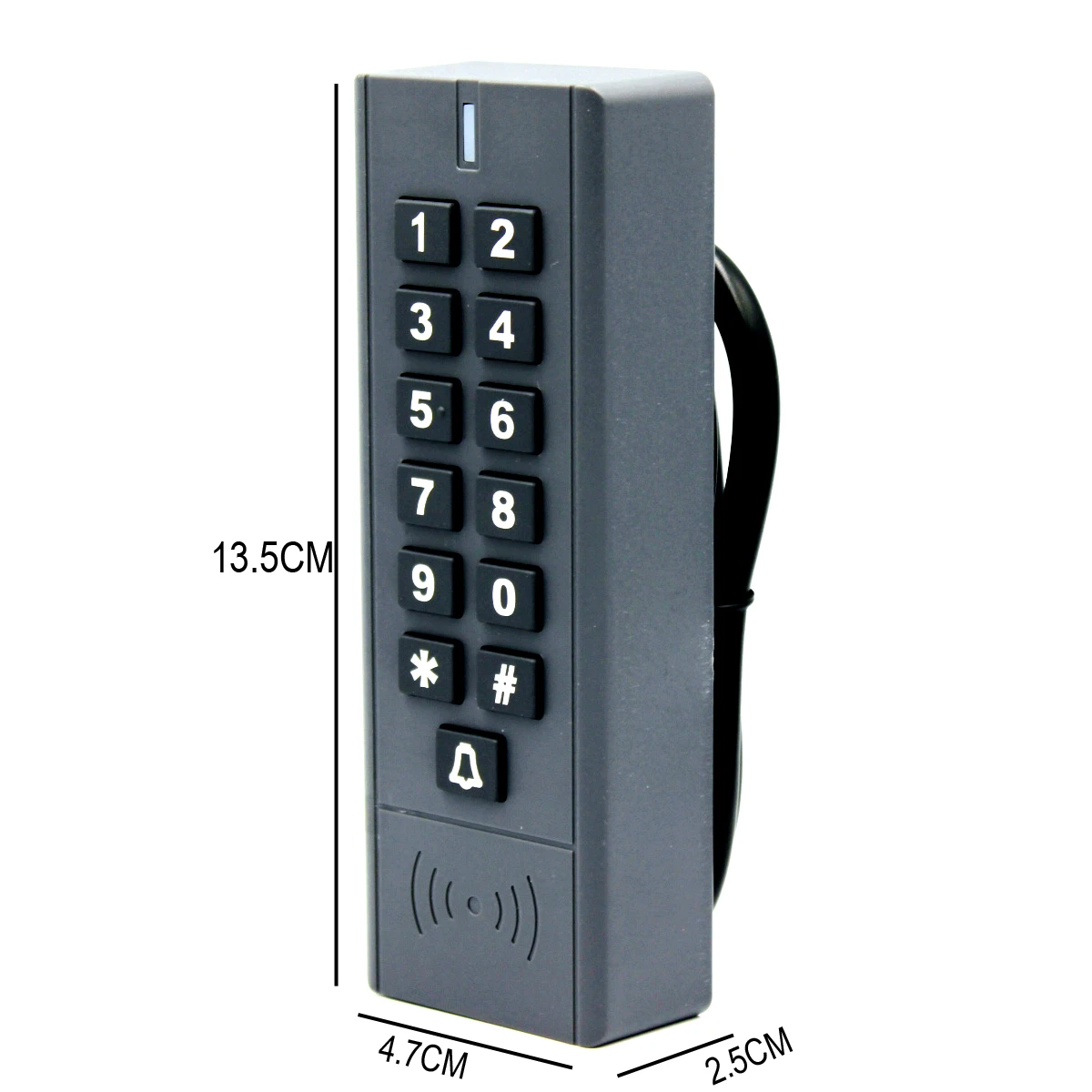 IP67 Водонепроницаемый 1000 пользователей RFID 125 кГц устройство контроля доступа