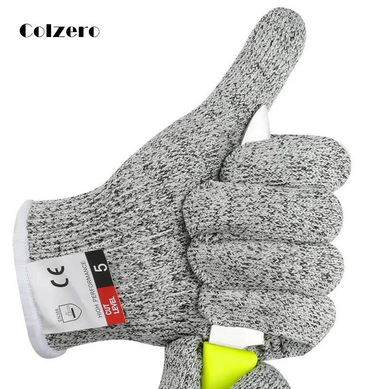 Anti-cut Gloves Safety Cut Proof Stab Resistant Anti-cut Level 5 Safety Work Gloves Kitchen Butcher Cut Resistant Gloves