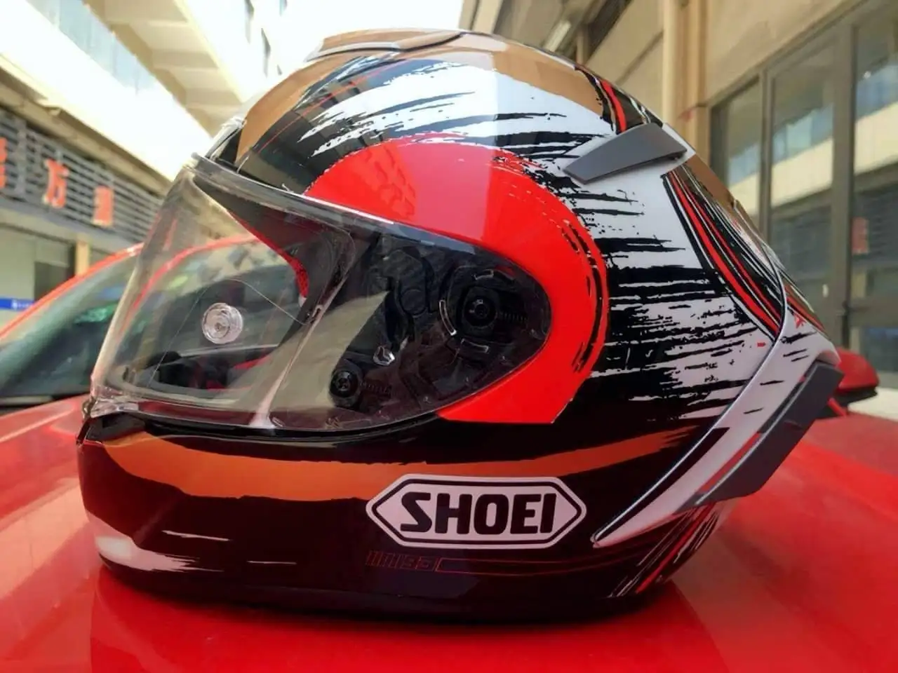 

Мотоциклетный шлем на все лицо X14 Marquez Motegi2, противотуманный козырек счастливого кота для езды на мотоцикле и велосипеде