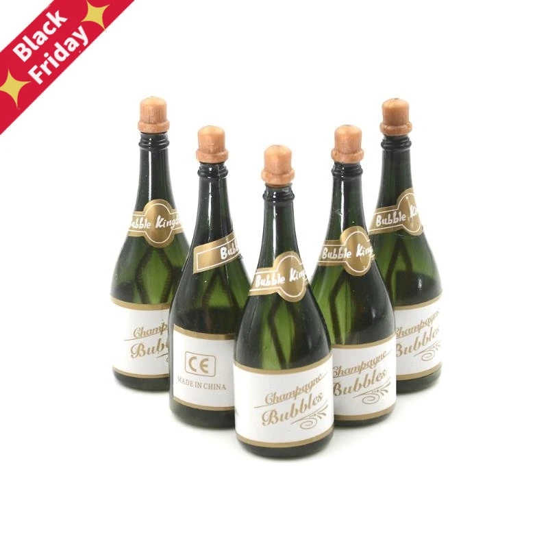 5 шт. бутылка для шампанского DIY самополивающиеся бутылки мыльных пузырей Детские