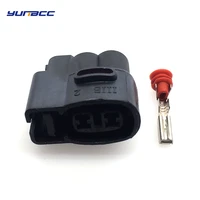2 pin way ignition coil automotive female connector plug cvvt fuel injector wiring harness socket for kia mg640605