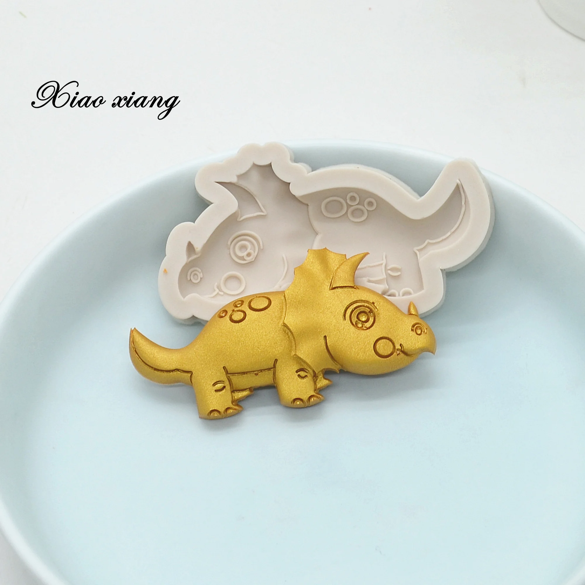 

Dinosaur Silicone Cake Molds For Baking 3D Fondant Molds Cakes Decorating Tools DIY Gumpaste Pastry Kitchen Bakeware FM2097