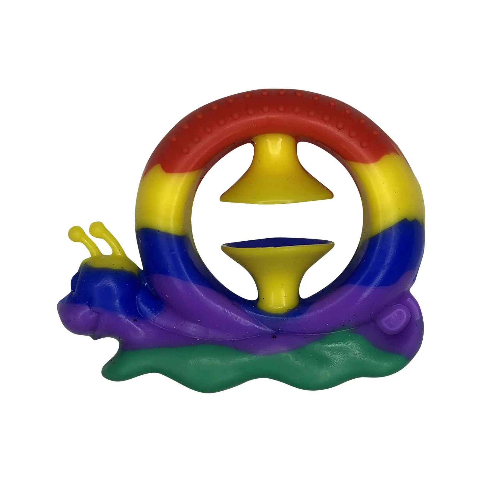 2021 игрушки для детей камуфляжная силиконовая присоска Радужная круглая
