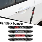 4 шт. Автомобильная дверная полоса из углеродного волокна против царапин наклейка для Swift Sport 2021 Samurai Luces Gsr Jimny Jb43 V автомобильные аксессуары