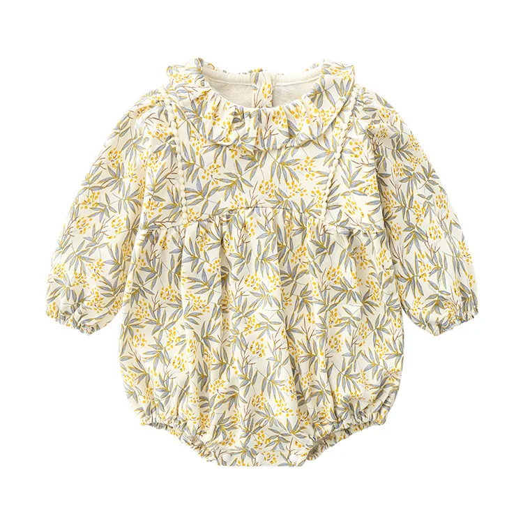 

Season Baby Clothes Jumpsuit Hayi Climbing Clothes Full Moon Newborn Baby Cotton Girl Infant Clothing Soft Kids