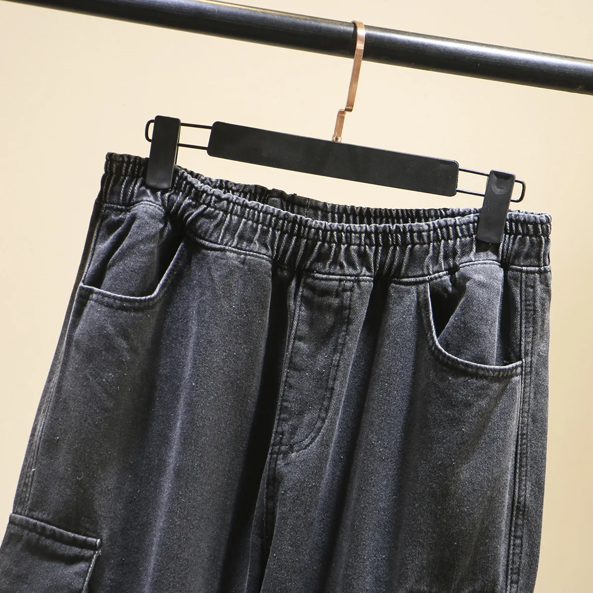 2020 весенние модные женские джинсы с высокой талией хлопковые Свободные