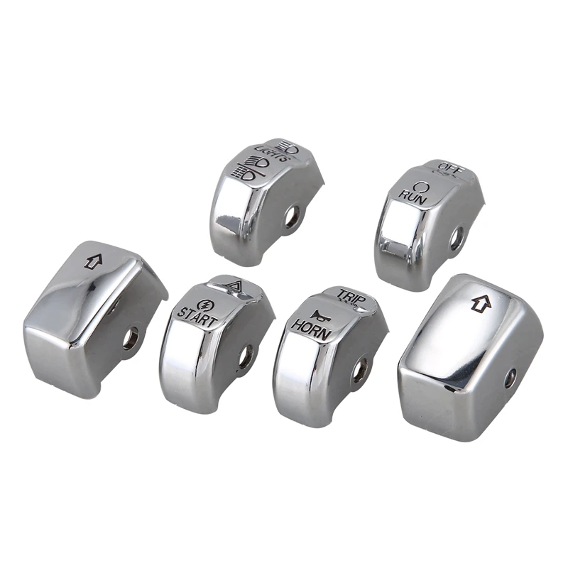 

Hand Control Switch Housing Button Caps Kit for 14-Later XL/12-Later Dyna & 11-15 Softail Models