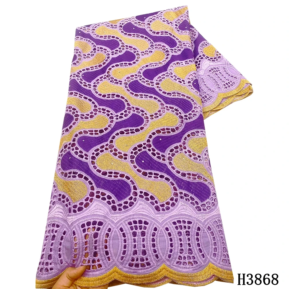 

Новое поступление, 100% хлопчатобумажная ткань, вышитая ткань, искусственная африканская кружевная ткань, нигерийская кружевная ткань, швейц...