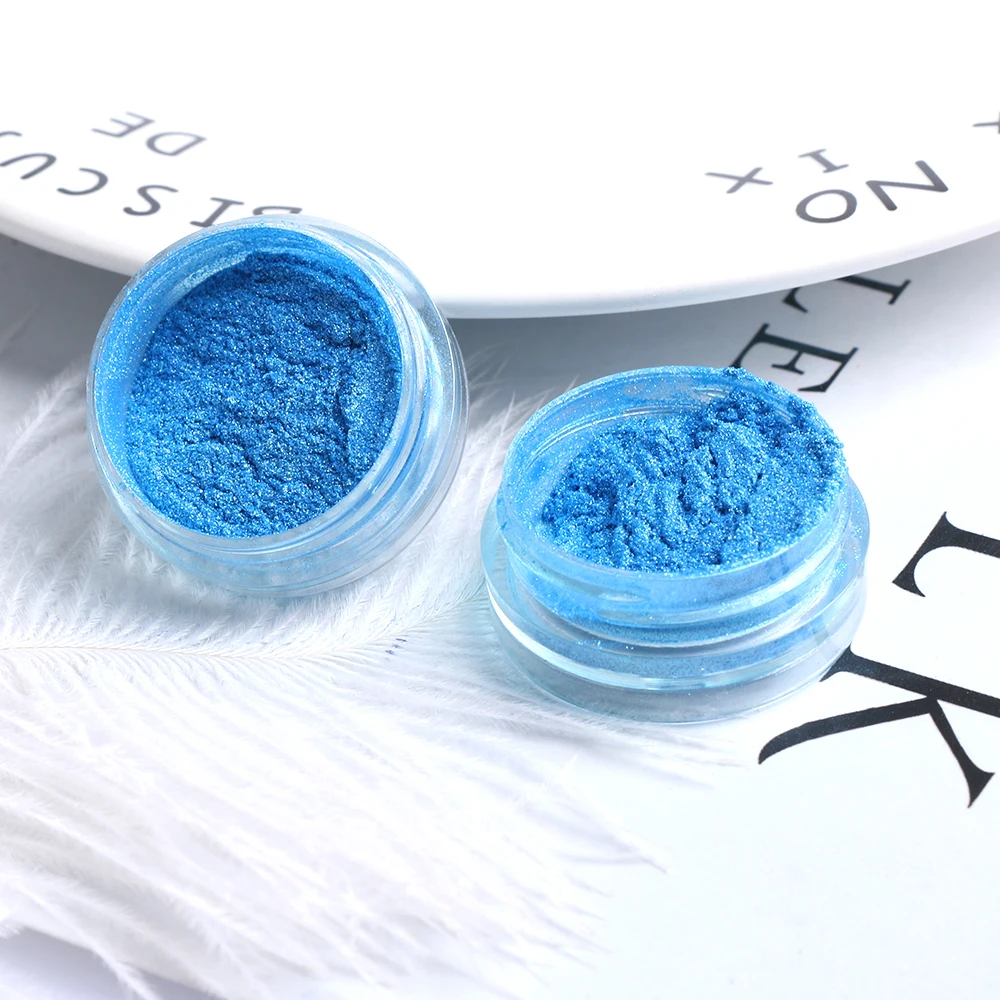 2 шт. пигментный порошок мерцающий пигмент Mica идеально подходит для изготовления