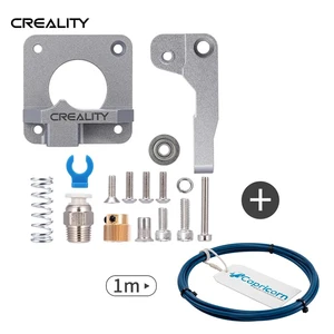creality metal aluminum mk8 extruder 1 75mm filament extrusion with capricorn tubing for ender 3 proender 5 cr 10 3d printer free global shipping