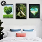 Сердце набор алмазов для создания картины дерево Алмазная картина Наборы полная выкладка Тай Чи дерево полная Алмазная вышивка алмазная живопись, способный преодолевать Броды для взрослых