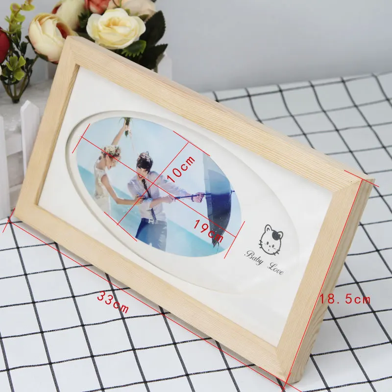 1 шт. цельная деревянная креативная комбинационная рамка Детская Свадебная
