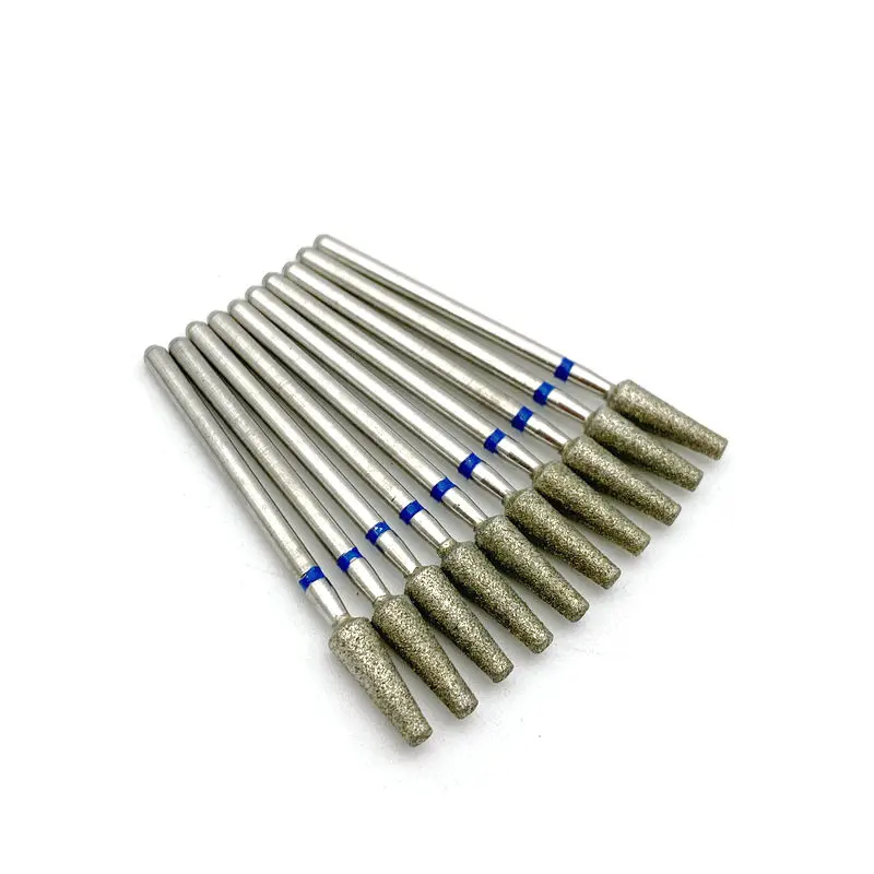 Роторная полировальная машина для зубных ногтей 10 шт./компл. с гальваническим