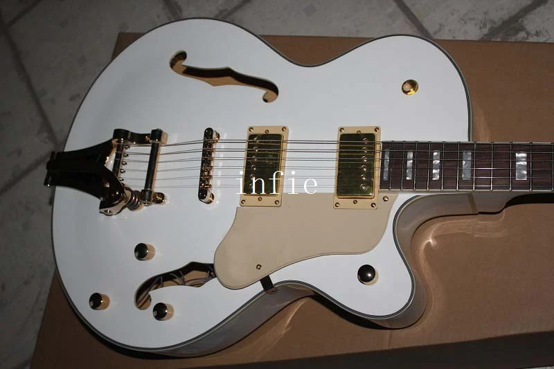 Бесплатная доставка Оптовая продажа гитары custom shop классический джаз Полые от Bigbys