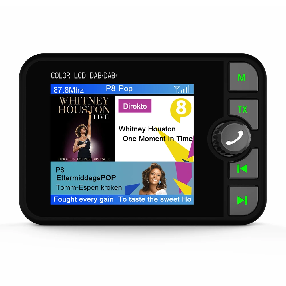 

Мини DAB радио портативный DAB приемник цветной дисплей экран трансляция цифровое радио с экраном стерео звук