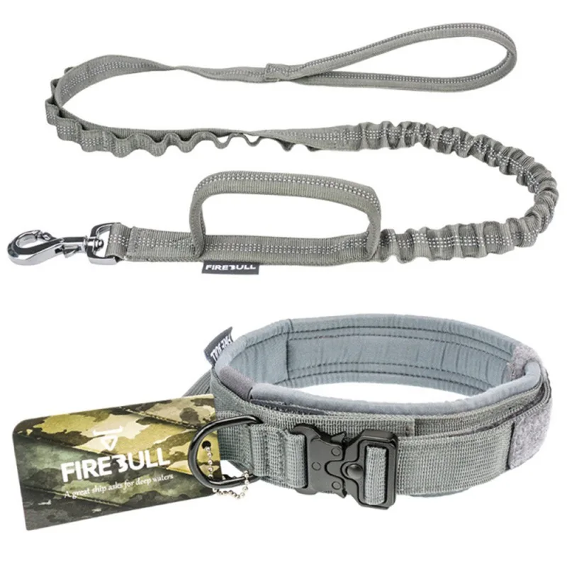 

Dog Harnesses Pet Tactical Collar Traction Rope Scalable Strong and Convenient Reflective Nylon Material Pet Product Comfortable