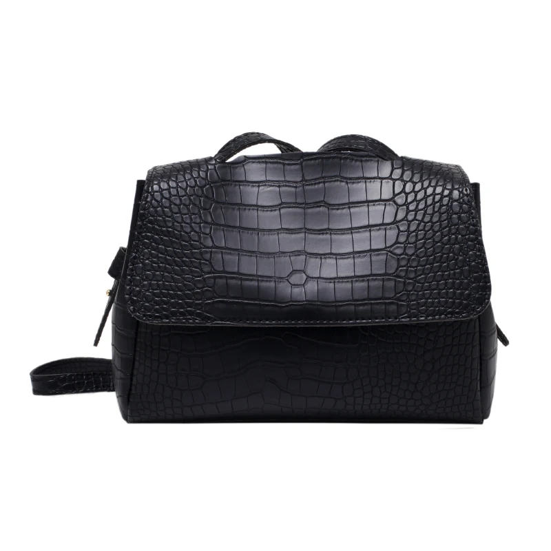 

Fashion Shoulder Bag for Women 2021 Autumn New Designer Soft PU Leather Crossbody Bags Solid Color Retro Large-Capacity Bag