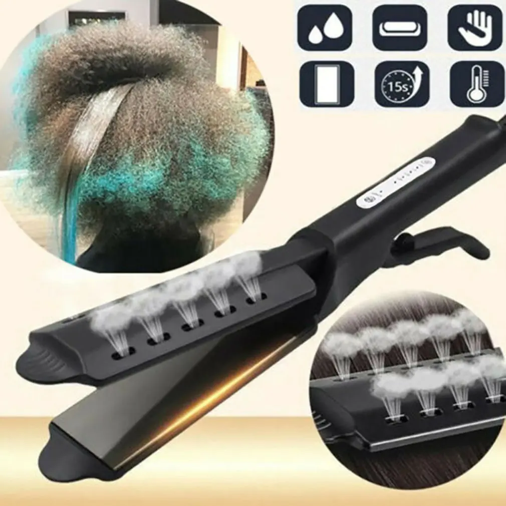 

Straightening Irons Fast Warm-up Thermal Performance Professional Tourmaline Ceramic Heating Plate Hair Straightener