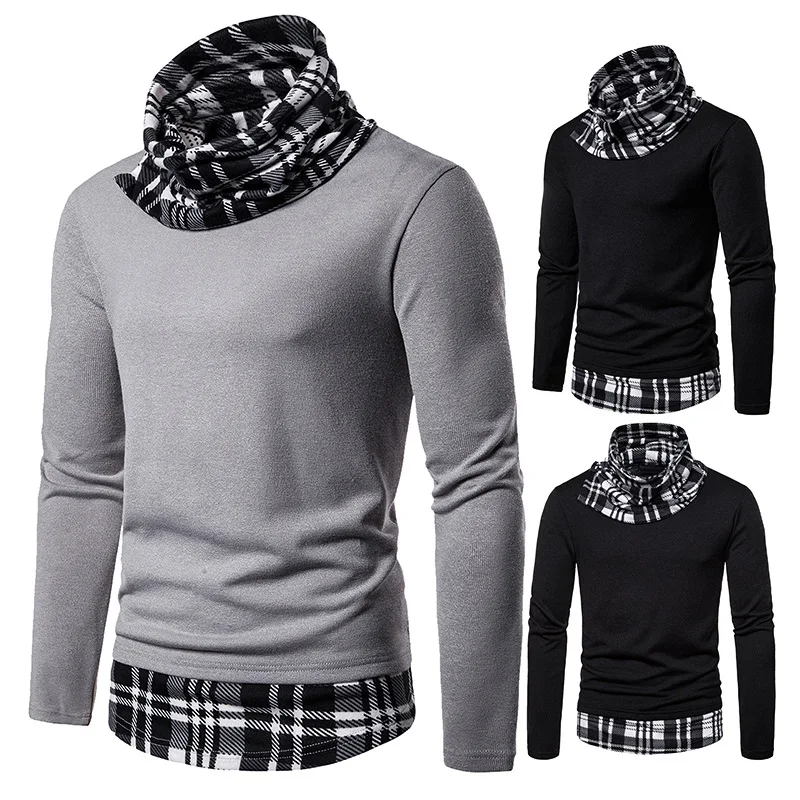 Новинка Мужская модная одежда пуловер свитера весенние мужские в стиле