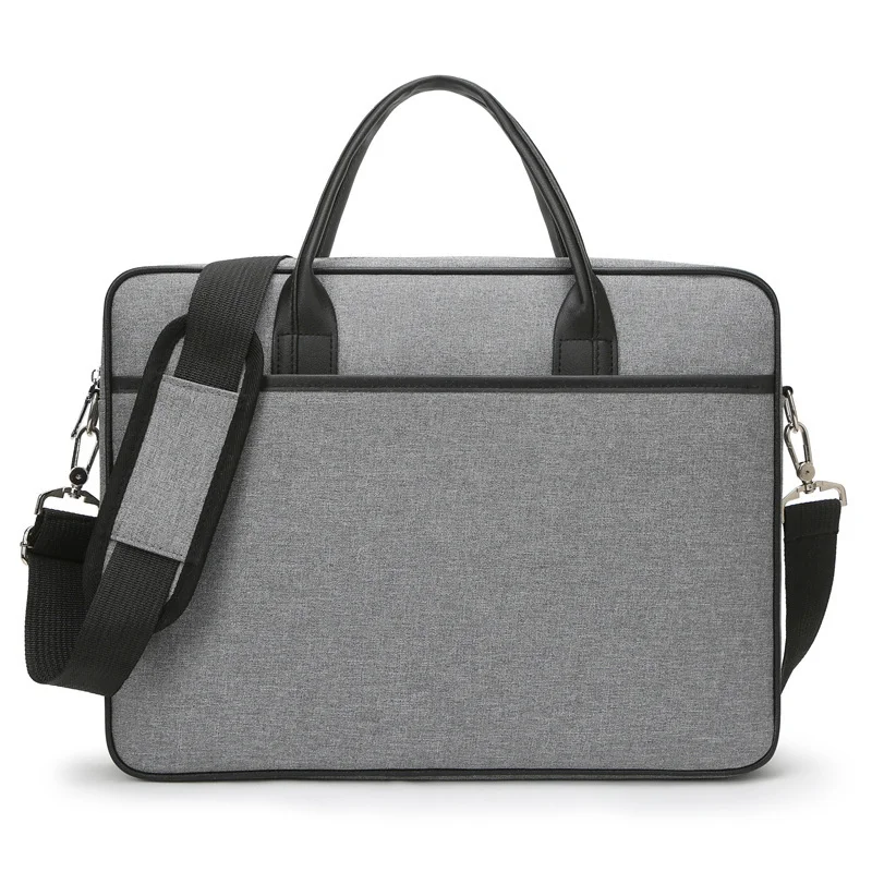 

Simple portable laptop case new briefcase men's and women's general business laptop case printable