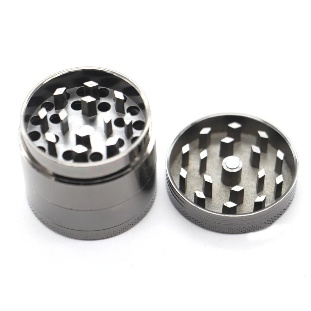 

4 Layers 3Color Alloy Herb Grinder Grinder Tobacco Mini Grinder Cigarettes Smoke Crusher Hand Muller Super Shredder